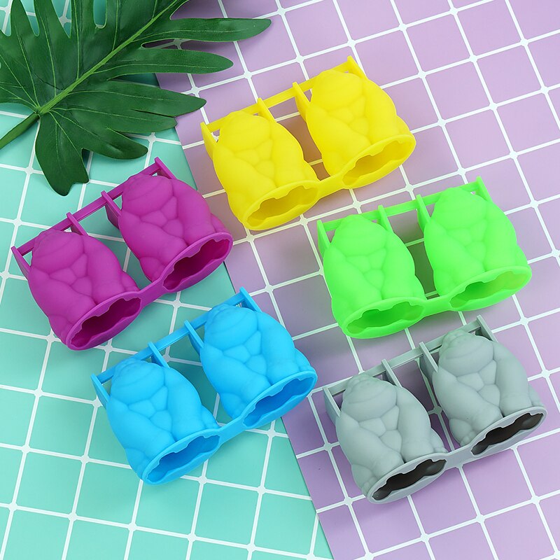 1 set Gorilla Shape Ice Cubes Home Kitchen Ice Cube Tray Summer Ice Tray Drinks Molds Ice Cube Mold Storage Containers