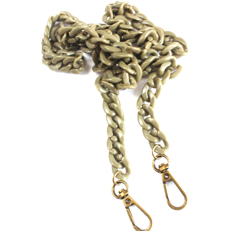 60-120cm żywica akrylowa kobiety shouder Strap Chian paski do torby na torebki plastikowa torebka torba na łańcuszku akcesoria akrylowe paski do torby