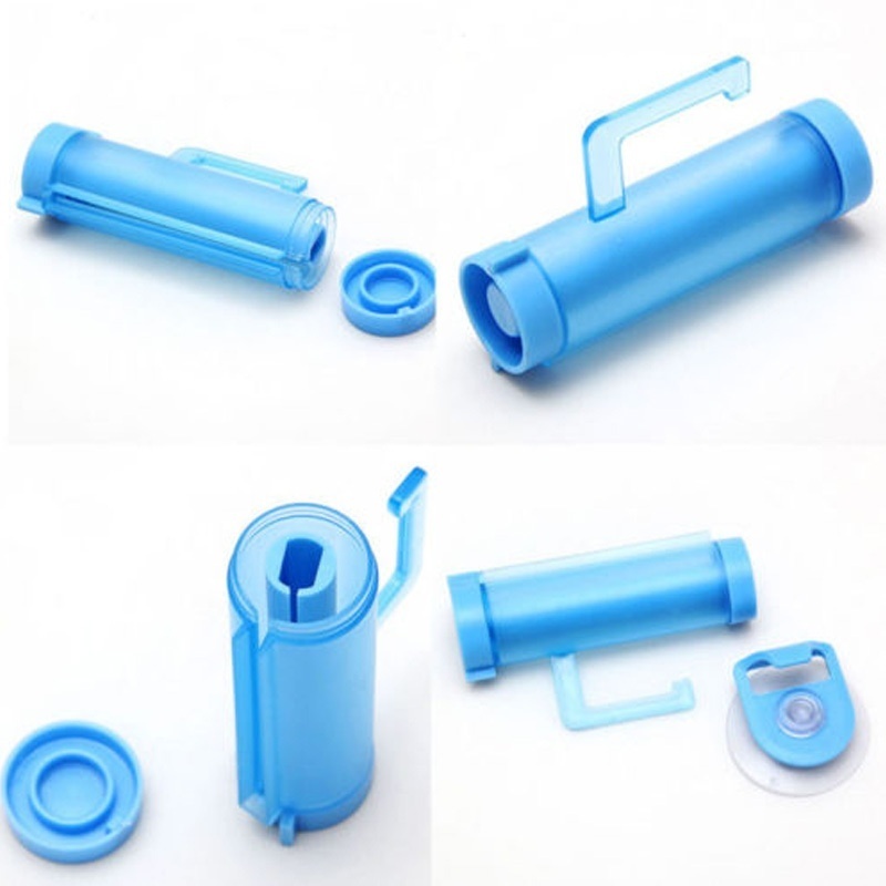 Tube Toothpaste Squeezer Roll Bathroom Gadget Rolling Plastic Multipurpose Cartoon Heart Shape Kitchen Supply