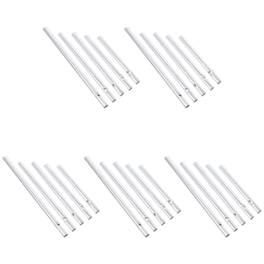 25Pcs Tuin Aluminium Wind Chime Buis Decor Diy Craft Levert Windgong Buizen Outdoor Tuin Muur Home Decoratie: Default Title