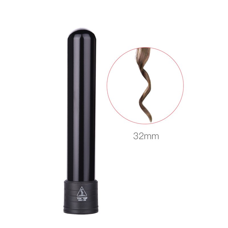 5 in 1 Ceramic Styling Tools Hair Curling Iron Hair waver Pear Flower Cone Electric Hair Curler Roller Curling Wand: 32mm