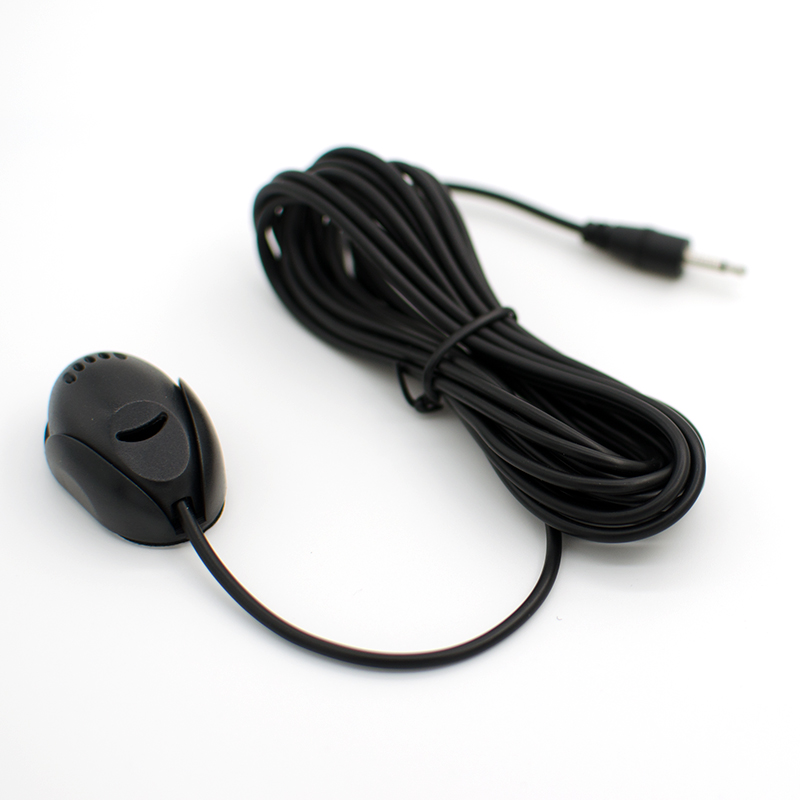 300cm Wired Car GPS Navigator Microphone 2.5mm/ 3.5mm Mono Microphone for Car Vehicle GPS Player