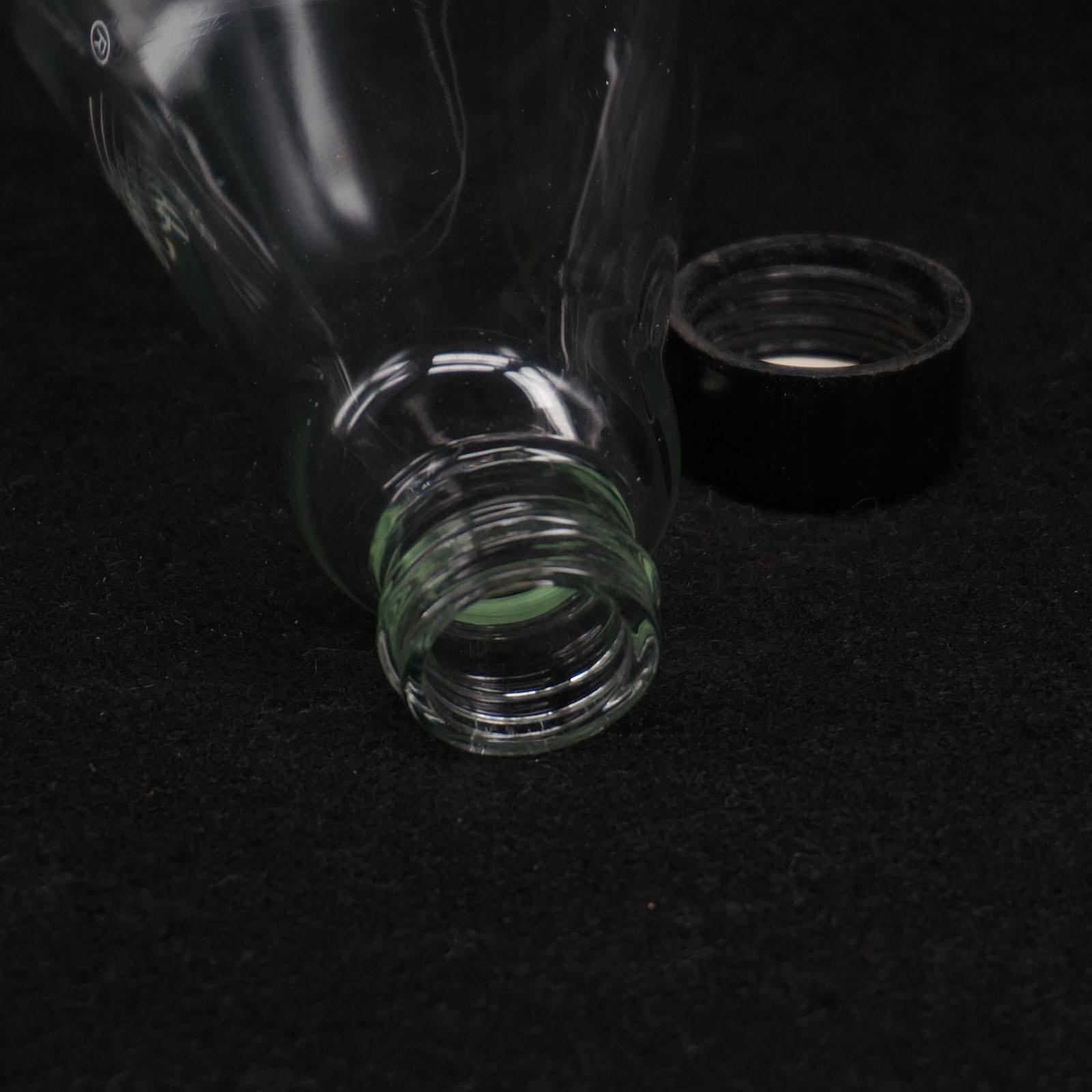 Borosilicon Glass 1000ml Conical Erlenmeyer Narrow Mouth Screw Cap Flask Lab Glassware