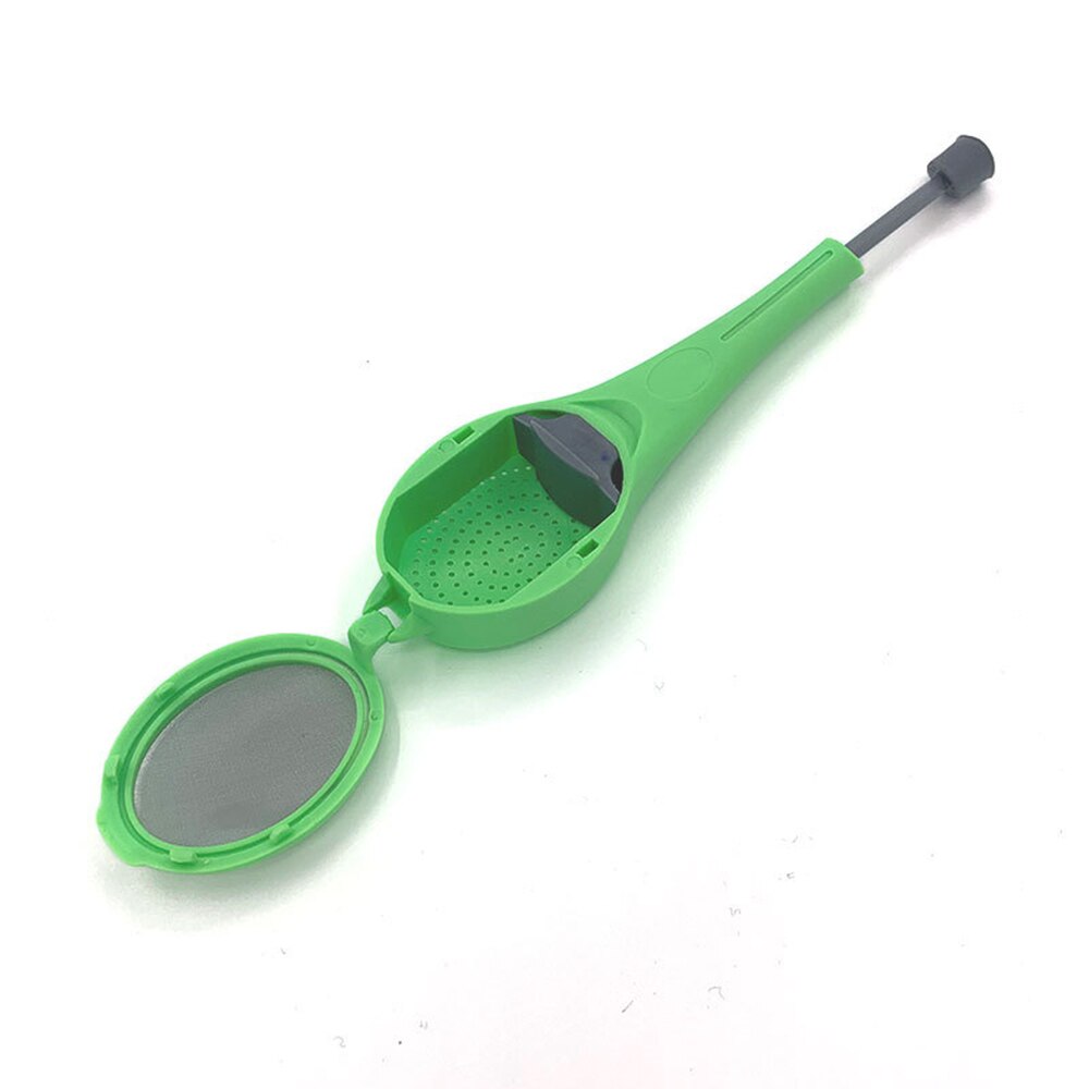 Infuseur à thé en plastique, pressoir manuel, passoire à thé, filtre à épices, tamis à thé, outils à base de plantes, accessoires de cuisine