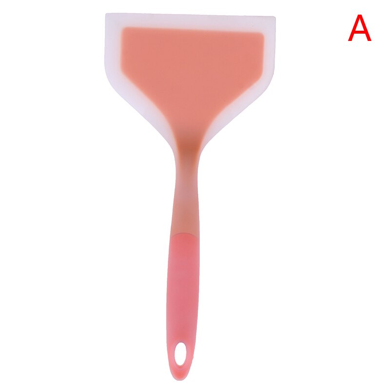 Silicone Spatula Beef Meat Egg Kitchen Scraper Wide Pizza Shovel Non-stick Turners Food Lifters Home Cooking Utensils: A