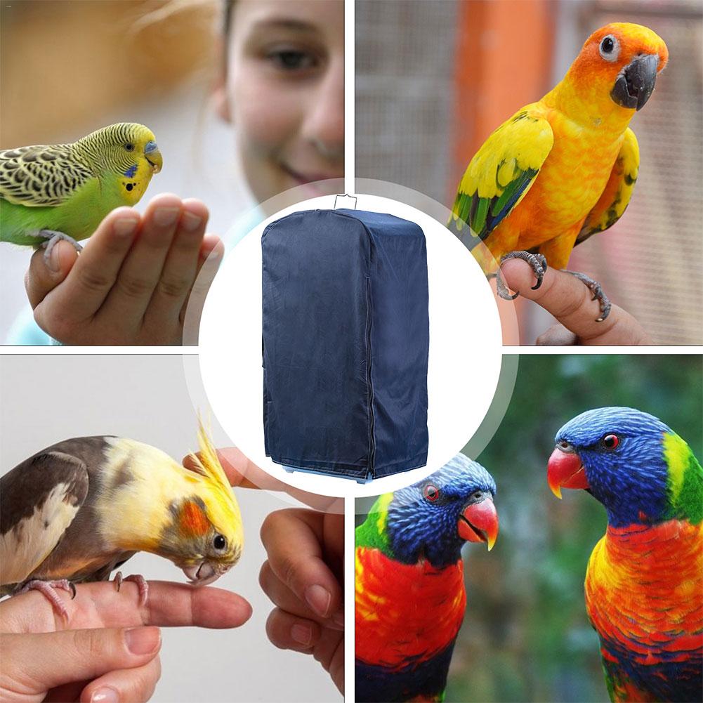 Vogel Käfig Abdeckung Atmungsaktiv Anti-moskito Warme Vogel Käfig Schutz Tuch Papagei Kanarienvogel Licht-proof Verdicken Reduzieren Ablenkungen