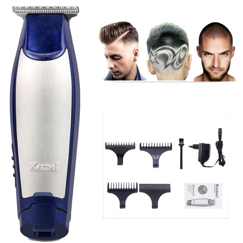 0.1 Mm Kemel Detaillering Kamei Tshape Cliper Kemey T Blade Trimmer Kmei Snijden Kimei Haar Scheerapparaat Voor Randen Keimei Mannelijke man Kemei 0