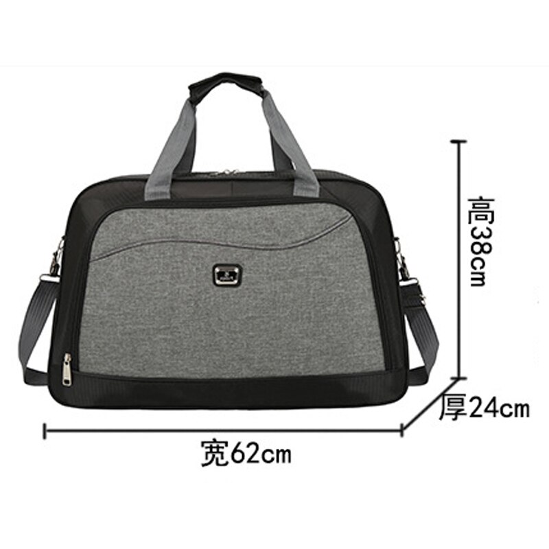 Wasserdichte reisetasche, business-tasche mit großem fassungsvermögen, wochenend-reisetasche, multifunktionale wochenend-sporttasche, tragbares gepäck, handtasche