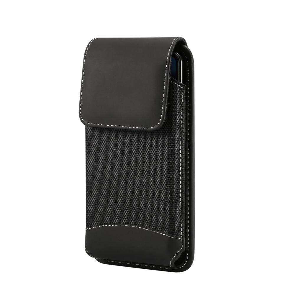 Custodia universale per telefono marsupio per iPhone 12 11 Pro XR X XS Max SE custodia per Clip da cintura custodia in tessuto Oxford per custodia Samsung Xiaomi