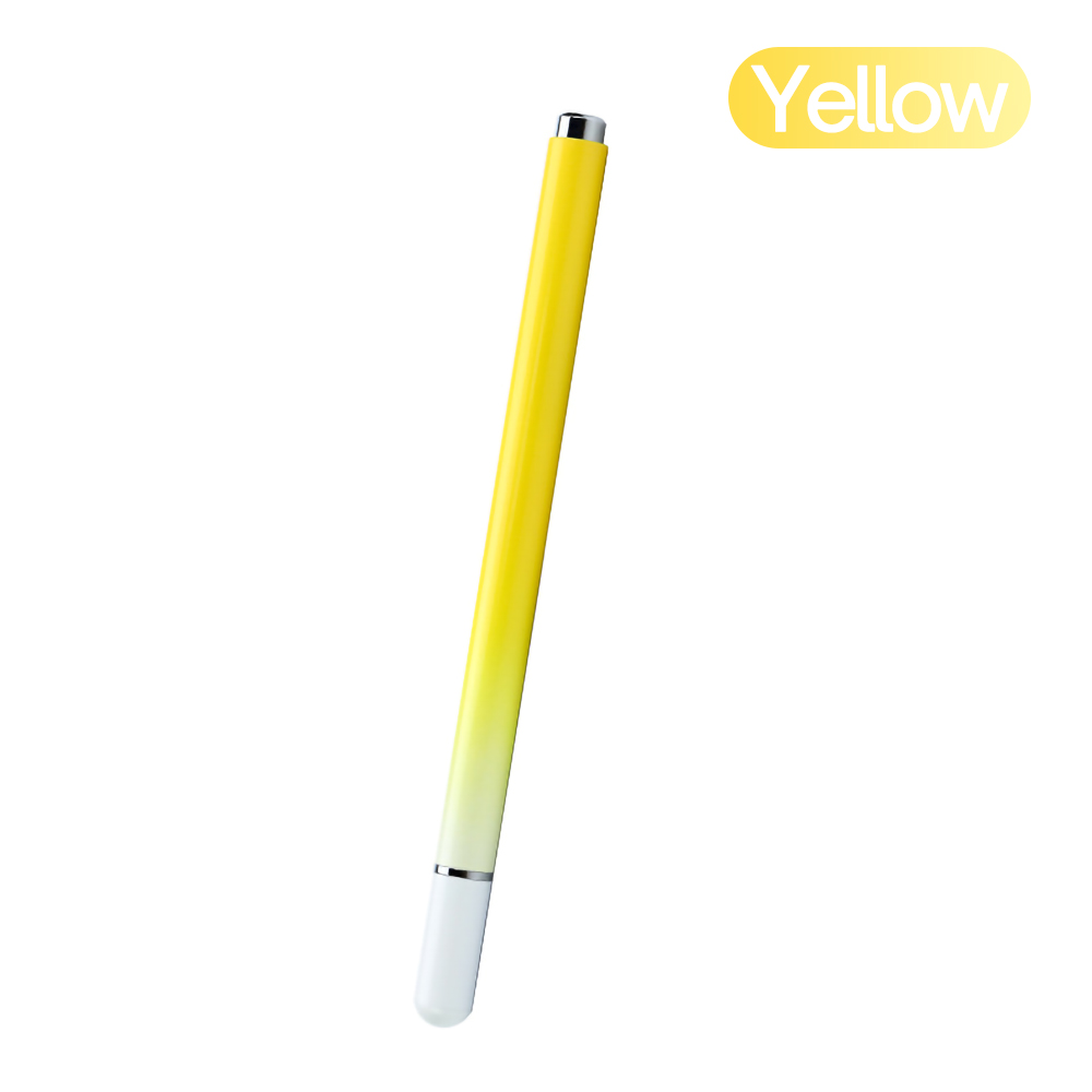 Universele Touch Pen Voor Ipad Xiaomi Samsung Tekening Touch Screen Android Touch Potlood Voor Telefoon Tablet Mobiele Stylus Pen: Gradient yellow