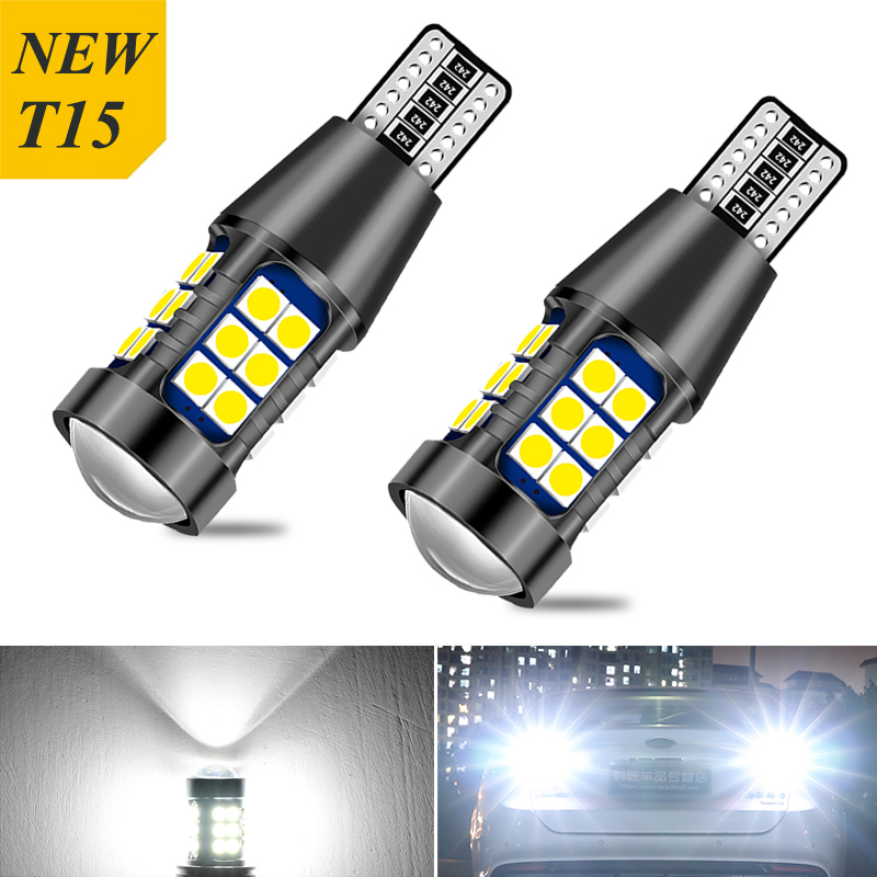 2 uds P21W BA15S 1156 T15 W16W 912 921 T20 W21W 7440 WY21W 7440NA luz Led de marcha atrás para coche lámpara de respaldo DRL bombilla de freno trasero 12v: Plata