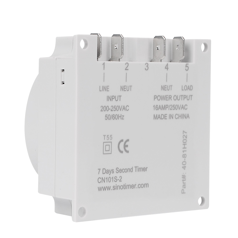 CN101S Programmeerbare Tijdschakelaar 220 V Elektrische Schakelaar Met Timer Digitale Chronometer Timer Voor Licht Timer Off Schakelaar: CN101S 220V