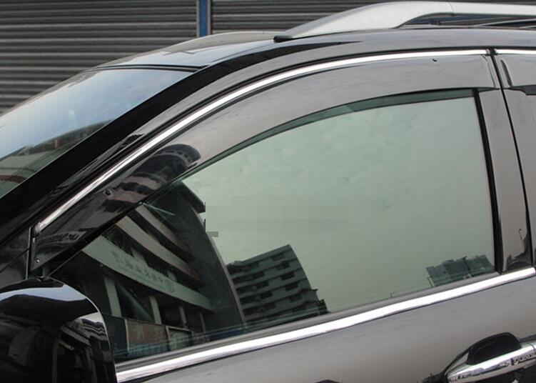 Voor LEXUS RX270 RX350 RX450H Plastic Window Visor Vent Shades Zon Regen Deflector Guard Voor RX270 4 stk/set