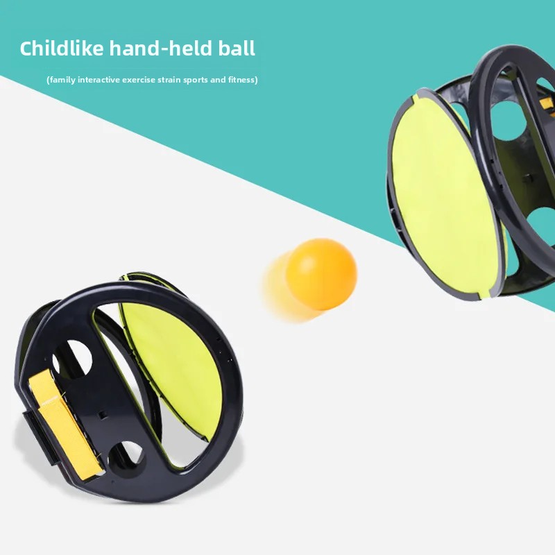 Outdoor Parent-Child Fitness Toy Handheld Ball Sports Ping Pong Ball Intelligent Toys for Adults Educational And Fun