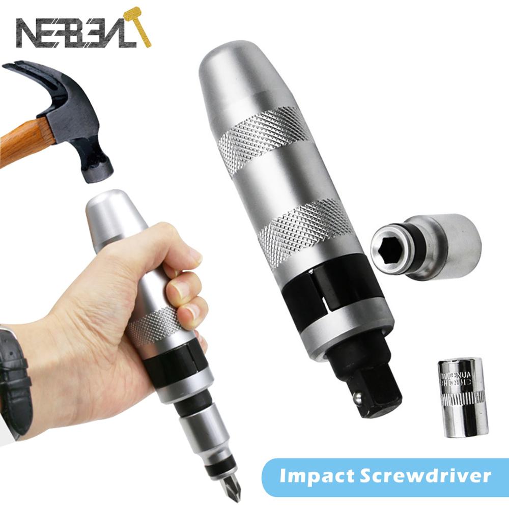 Multi-purpose Heavy Duty Shock screw Driver Chisel Bits Tools Socket Kit Impact Screwdriver Bits Screw Extractor