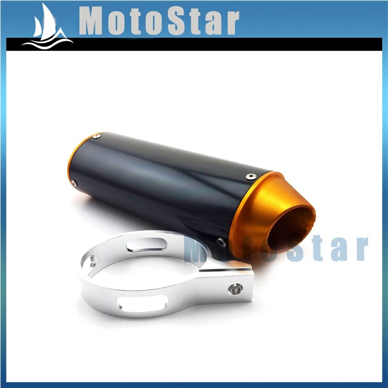 38mm Uitlaat Voor 50cc 110cc 125cc 150cc 160cc Atomik TTR SSR XR CRF KLX Thumpstar Pit Dirt Bike motorfiets: Gold