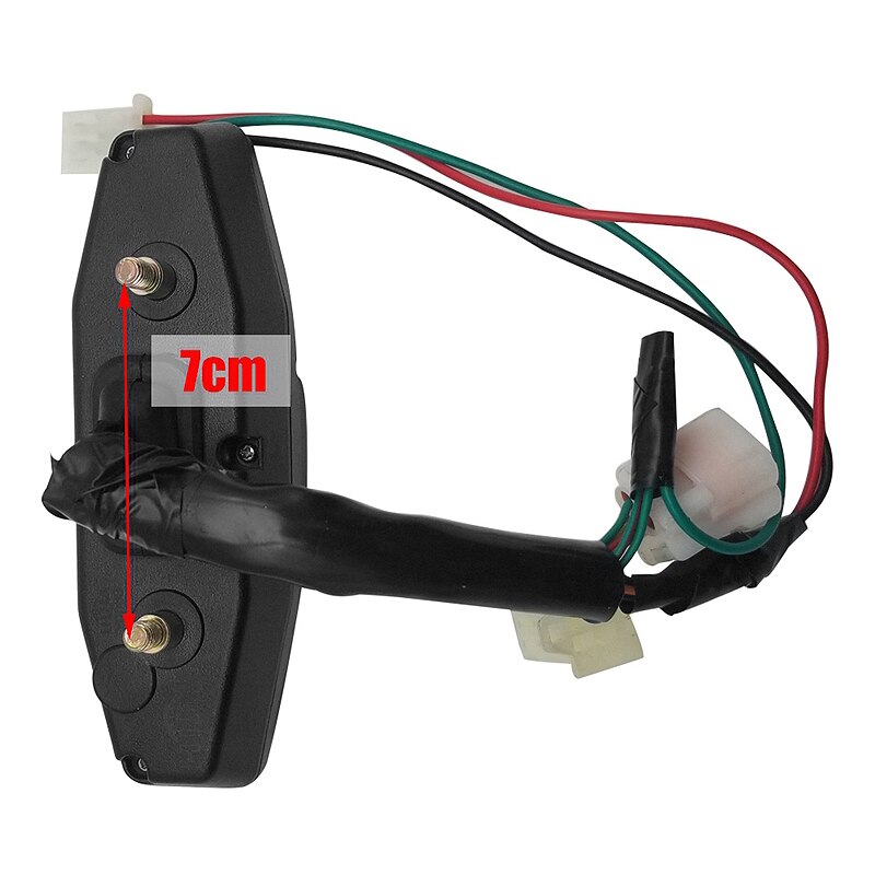Odomètre numérique LCD pour moto, Injection électrique et carburateur, compteur de vitesse pour KR200 russe