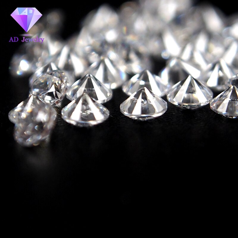 AAAAA di Qualità Resistente Al Calore Casting Bianco Cubic Zirconia Pietra