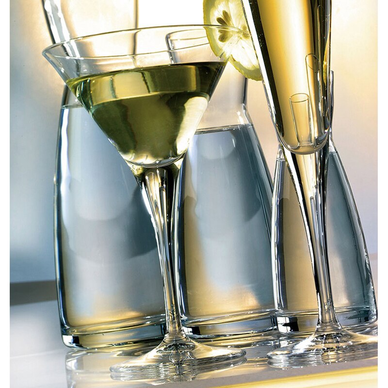 Lead-free Crystal Cocktail Glass Stemware Champagne Flute cup wine glasses Bar Hotel party Drinking ware