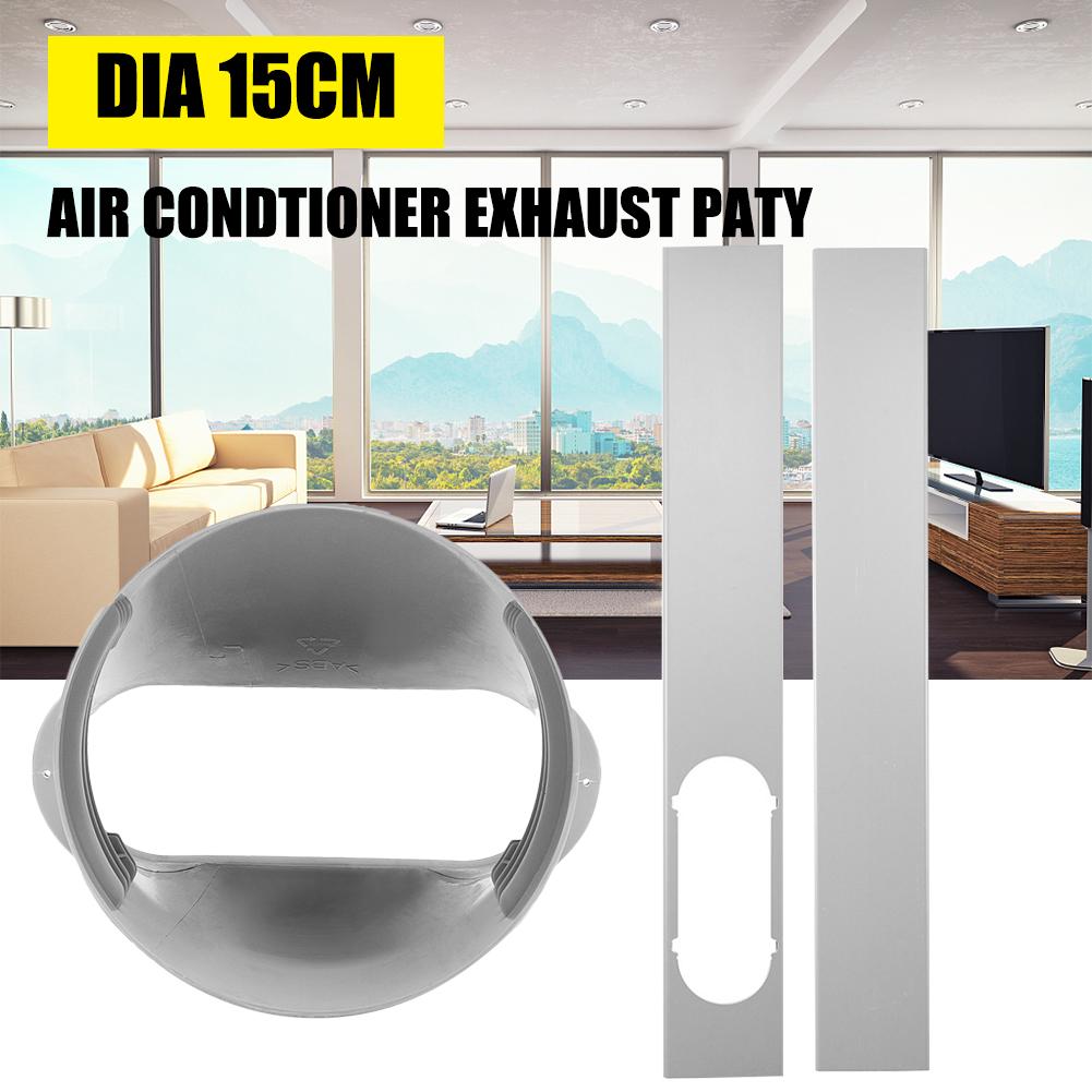 Einstellbar Tragbare Klimaanlage Fenster Bausatz Rutsche Platte Wind Schild Fenster Adapter Stecker Klimaanlage Zubehör
