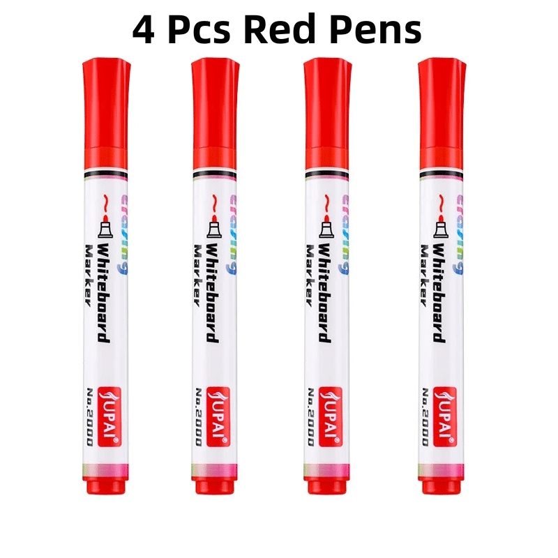 4 stks/set Uitwisbare Magnetische Whiteboard Marker Pen Schoolbord Marker Krijt Glas Keramiek Kantoor School Art Marker Briefpapier: Paars