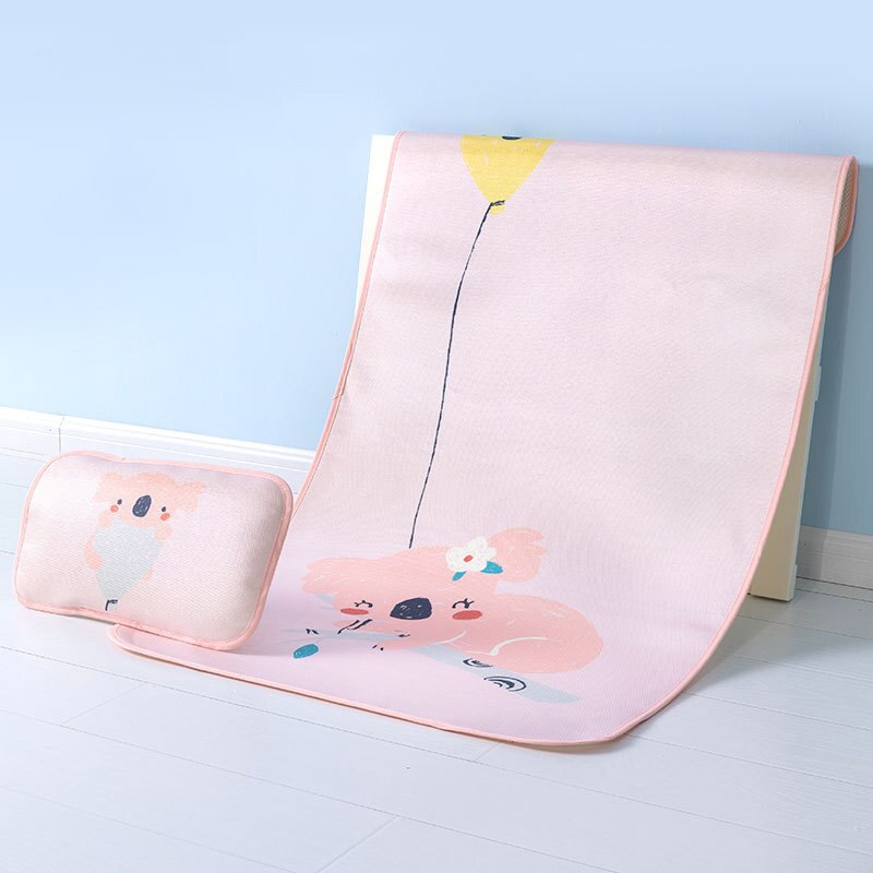 Colchón Protector de cama plegable para niños y niñas, colchoneta individual para estudiantes, juego de cama infantil, fundas para dormir: koala / 120x65cm
