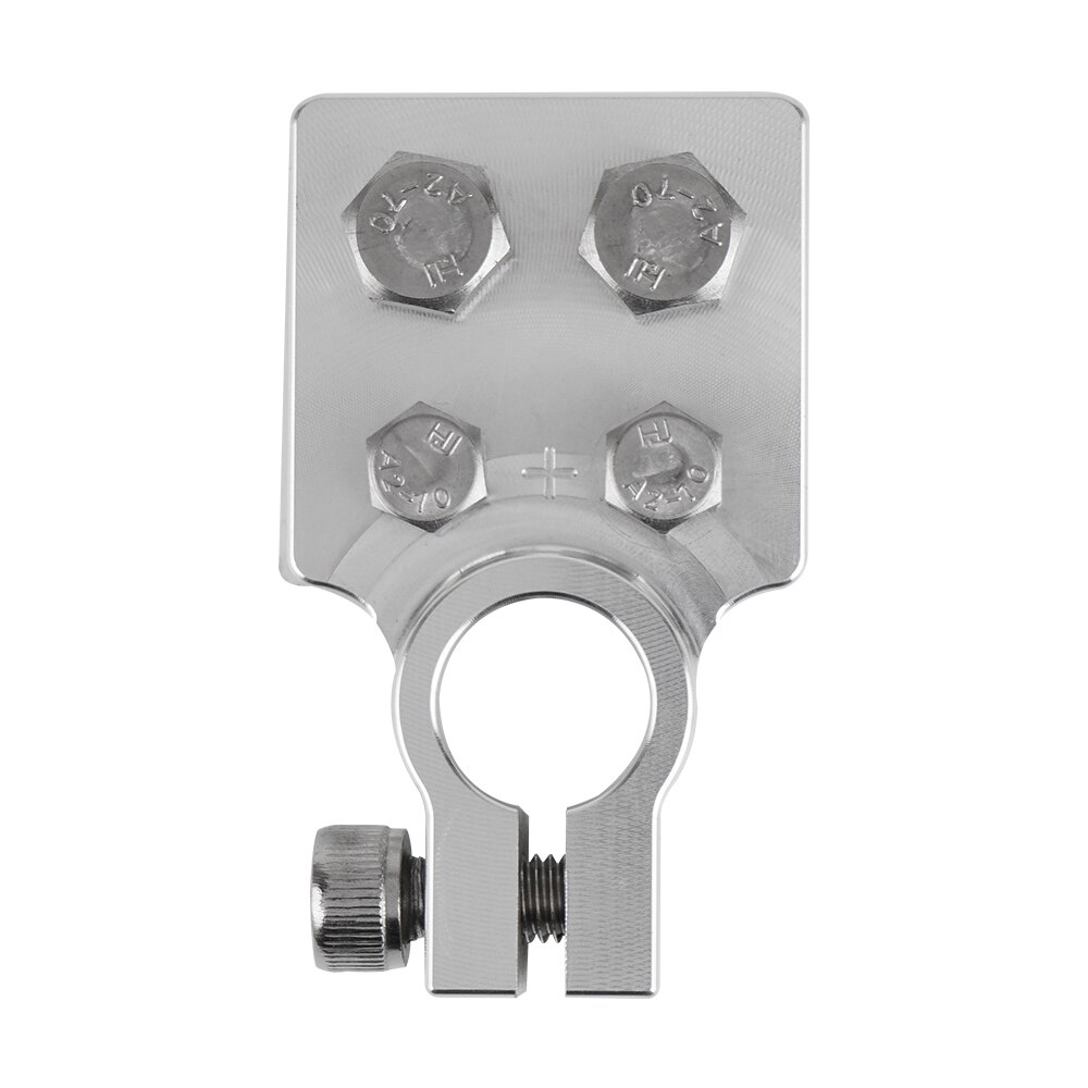 4/6 Spot Multi-Connection Marine Flat Battery Terminals Clamps Lead Fit 4/0 AWG lugs Positive Negative: 4 Spot Positive