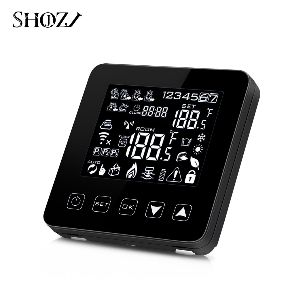 google assistant Heating thermostat control Electric Floor Heating Programmable Thermostat Temperature Controller