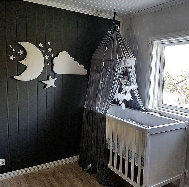 3 pièces/ensemble 3D lune nuage étoile Stickers muraux INS Style nordique enfants chambre décoration enfants jouer tente suspendus ornement Photo accessoires