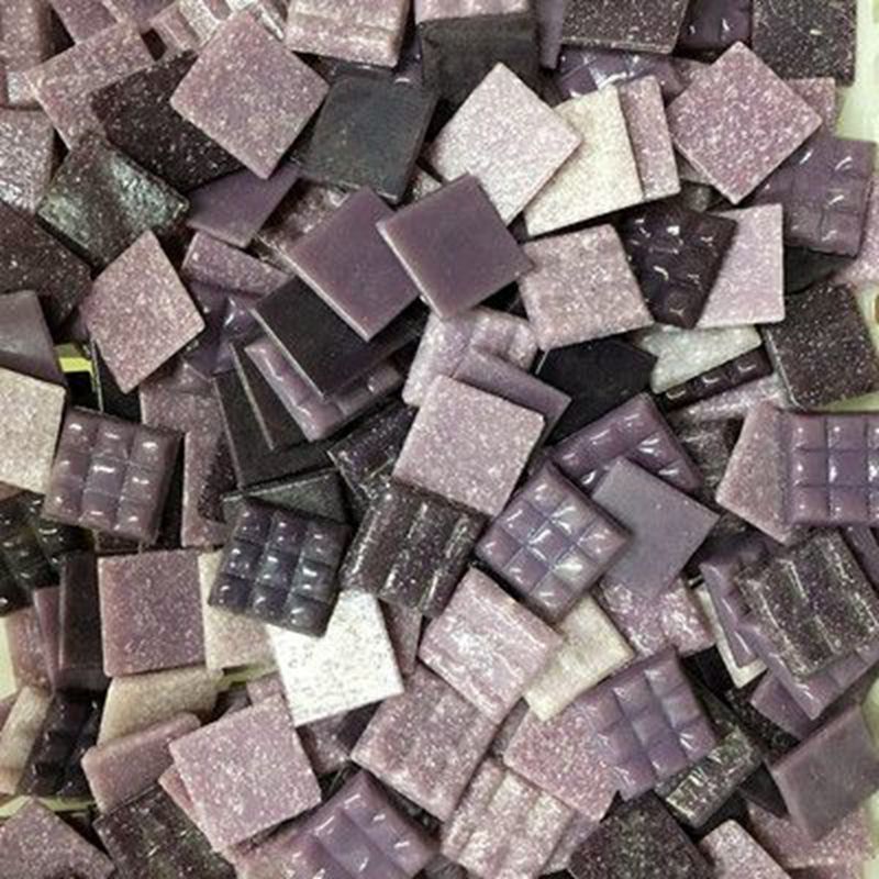 30Pcs 60Pcs Mosaic Inlay Tiles DIY Wall Handmade Glass Mica Piece Regular Collage Material Craft 2cm ZXY9831: 60Pcs Color 7