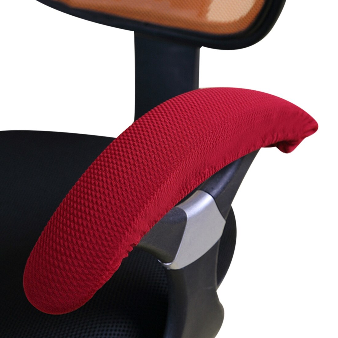 2pcs/pair Chair Armrest Cover Computer Chair Arm Protectors Couch Elastic Coffee Tub Sofa Armchair Cover Elbow Arm Rest Covering