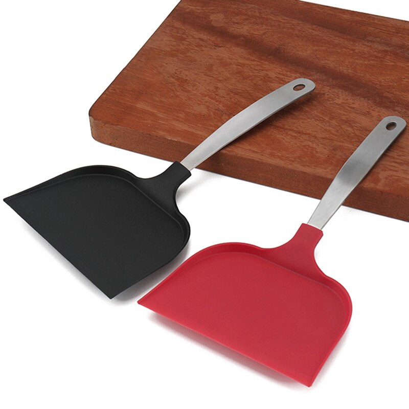 Kitchen Bread Non Stick Paddle Oven Stainless Steel Handle Household Pizza Peel Cake Shovel Hole Anti Slip