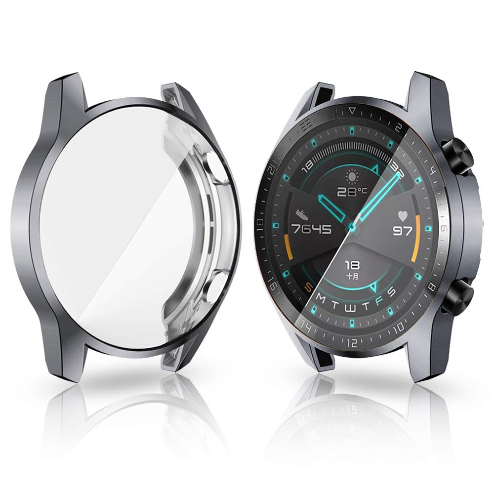 TPU Case for Huawei Watch GT2 PRO 46mm Screen Protector Cover for Huawei GT2 Sports Watch Bumper Case Bumper Shell Protector