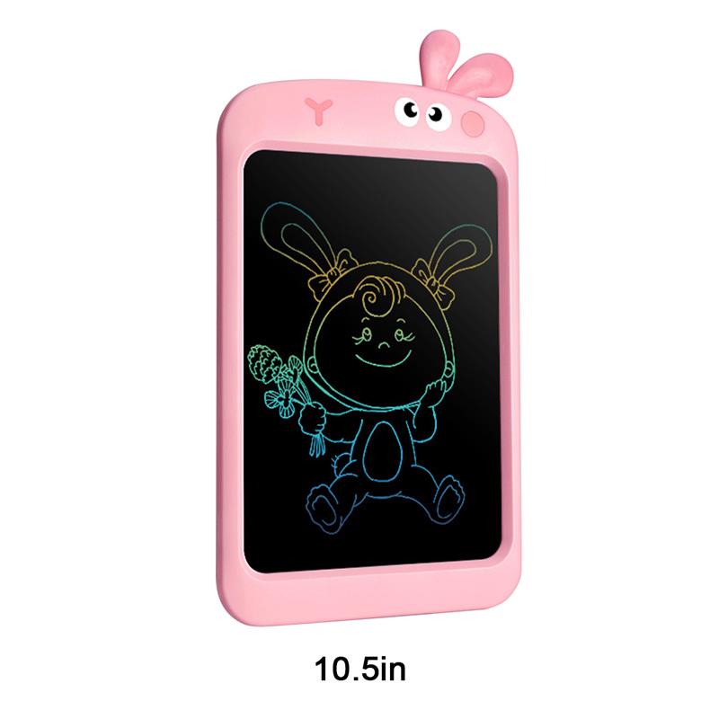 8.5/10.5Inch Cartoon Electronic Drawing Board Children Handwriting Pads Pre-School Toddlers Electronic Digital Drawing Board: Green