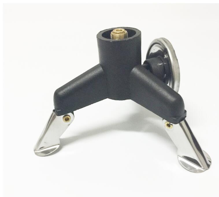 Outdoor Stove Adapter Portable Flat Gas To Long Gas Tank Black Triangle Adapter