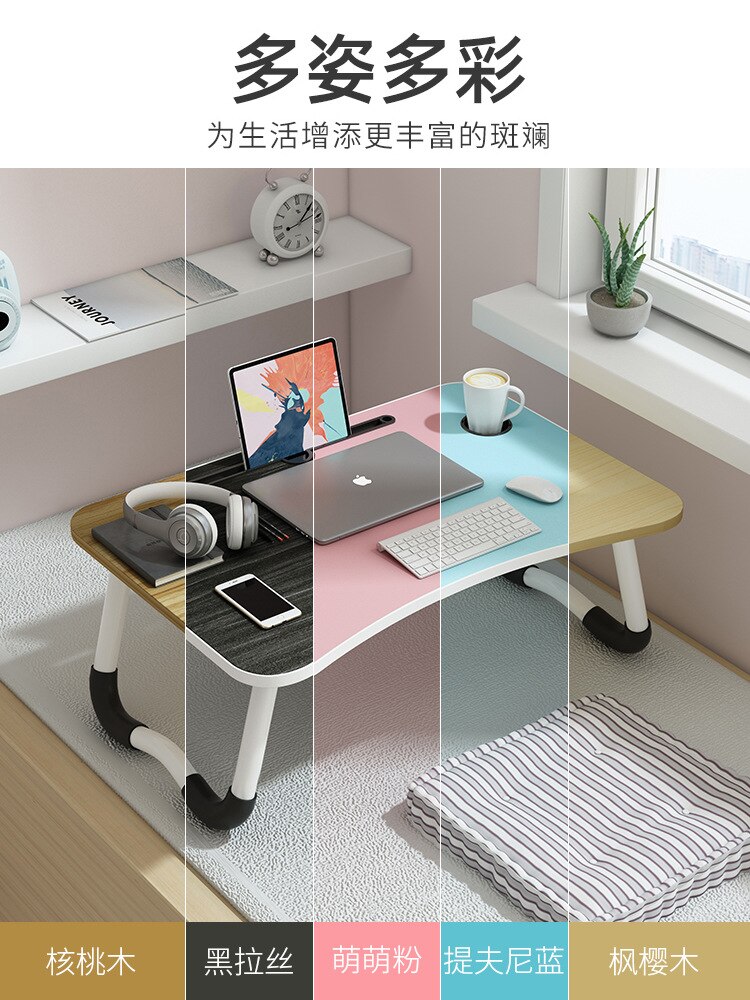 Bett kleine tisch klapptisch faul schüler schlafsaal oberen etagen einfache schreibtisch schlafzimmer Laptop tisch seatZTZ007