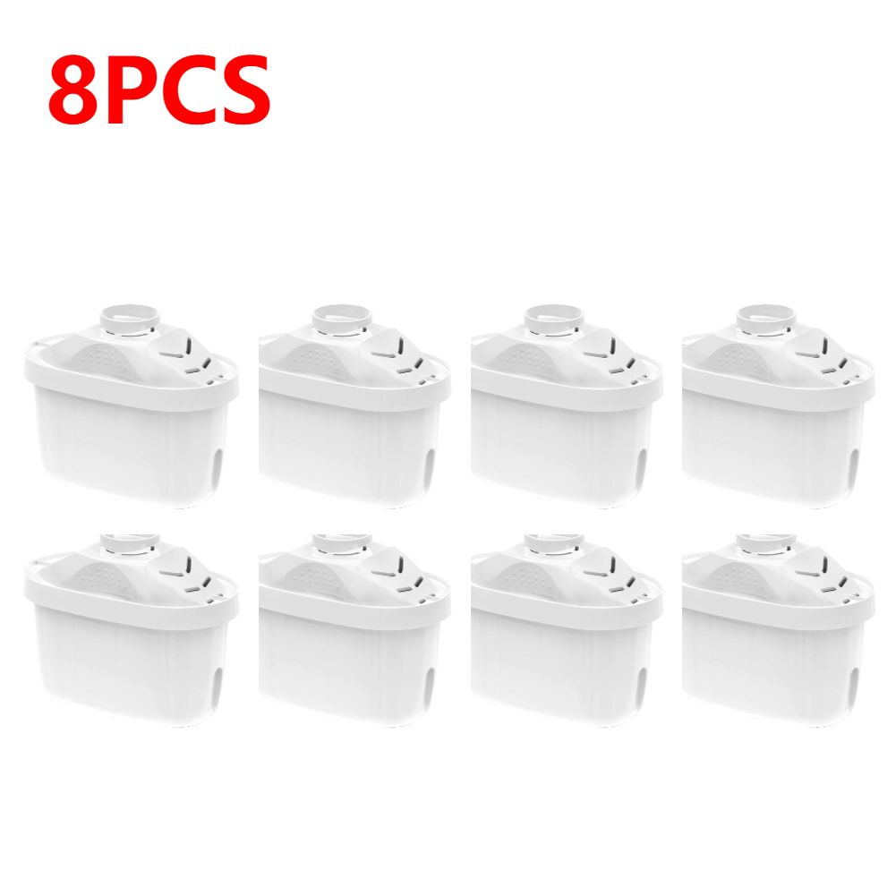 1-10Pcs Filter Replacement Water Filter Removes Fluoride Chlorine Water Filter Cartridge Pure Filter Pitchers for Brita- Maxtra: Blue