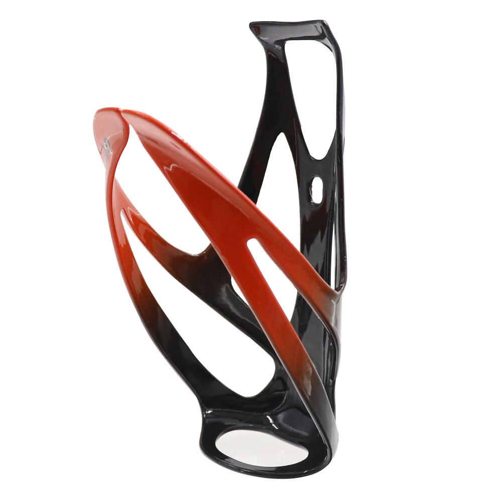road bicycle bottle cage carbon fiber nylon fiber hybrid material bike bottle holder mtb bicycle water bottle holder: Orange