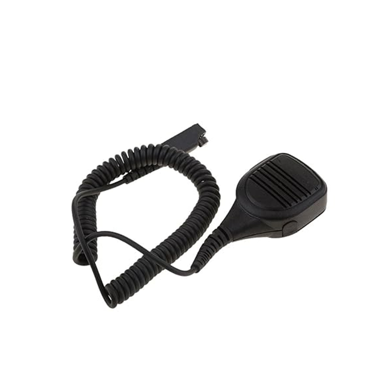 300-00389 Speaker Microphone with 3.5mm Audio Jack for Sepura STP8000 STP9000 SC20 STP9100 STP9200 STP8035 STP9035 Tetra radios: black