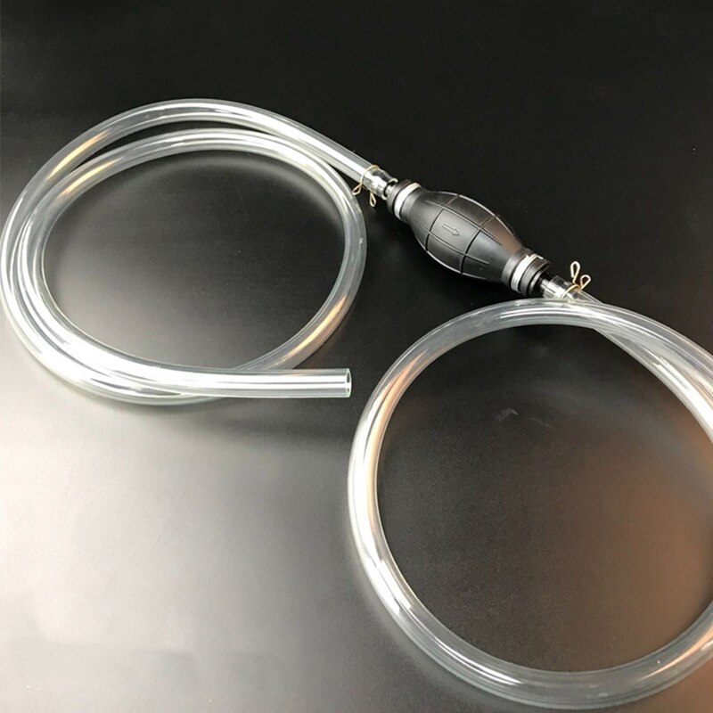 Useful Fuel Liquid Transfer Pump Manual Hand Pump Suction Oil Water Petrol Fuel Liquid Transfer Pump Pipe