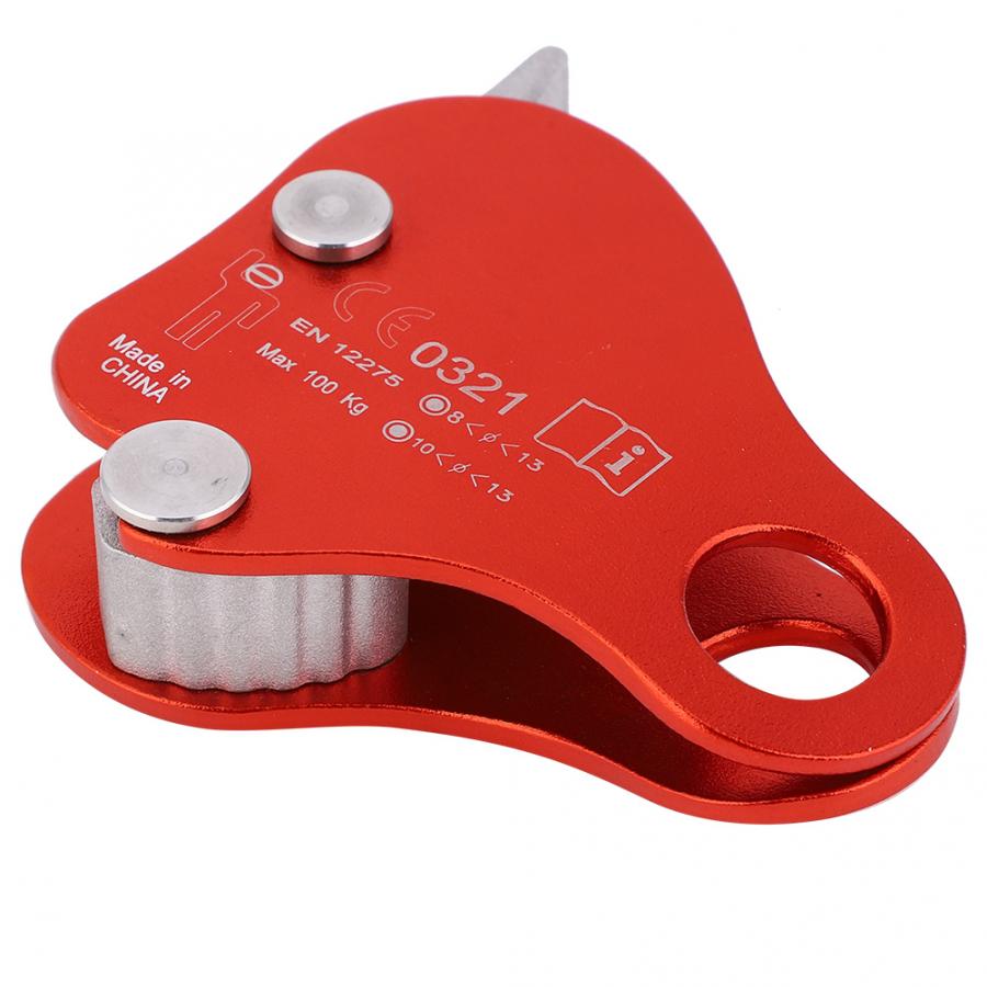 Climbing Equipment Outdoor High Altitude Rope Grab Safety Device Lock Equipment for Rock Climbing Mountaineering Outdoor
