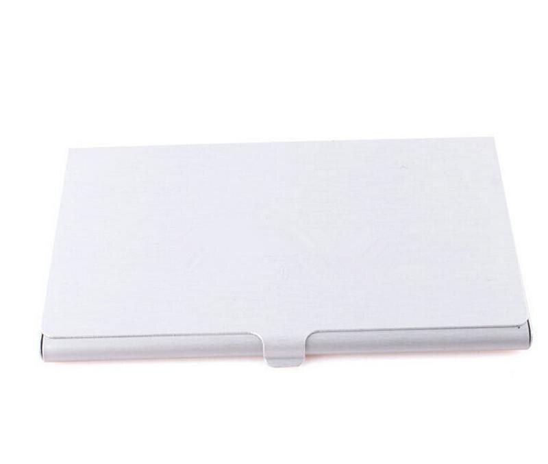 Mini boîte à cartes Business, étui pratique, étanche, en alliage d'aluminium étui pour cartes de crédit, 1 pièce, nouveauté