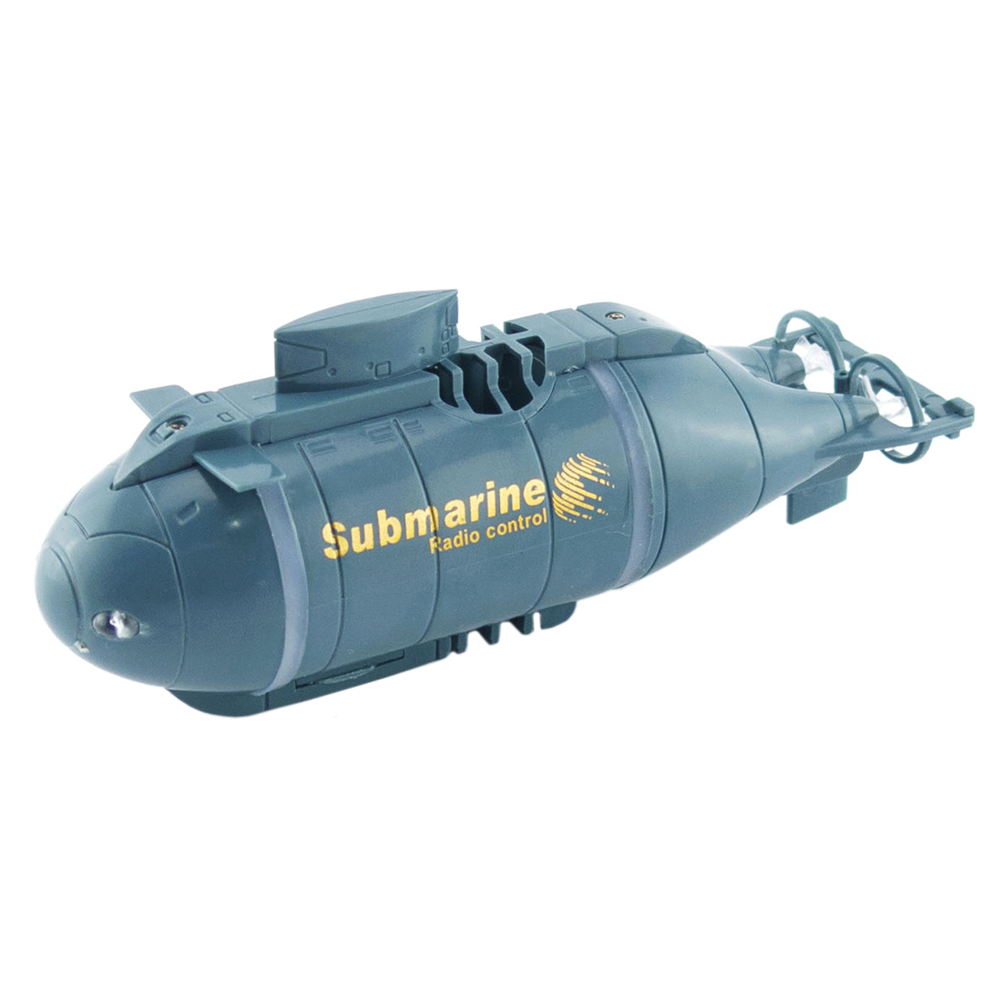 6 kanalen Draadloze RC Submarine Mini RC Model RC Submarine Duiken Elektrische Afstandsbediening Speelgoed-Zwart: Blue