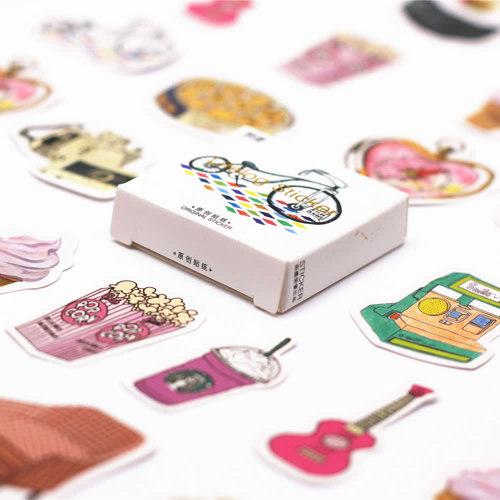45 st/pack kawaii bokmärken för böcker papper söt engelska välsignelser mönster lärare skola kontorstillbehör bokmärken: 3