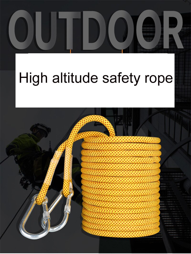 14-16mm safety rope aerial work large rope air conditioning installation hanging rope external wall cleaning rope