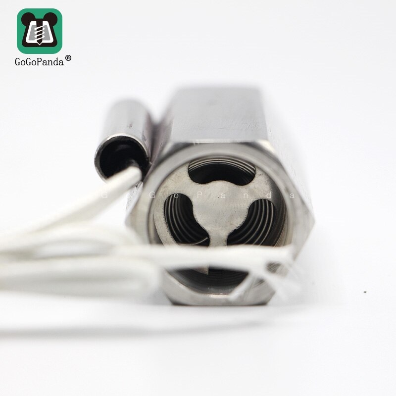 1/2" 110V 220V Liquid Water Flow Sensor Switch Female Thread Ports Metal Shell ZFS-05S