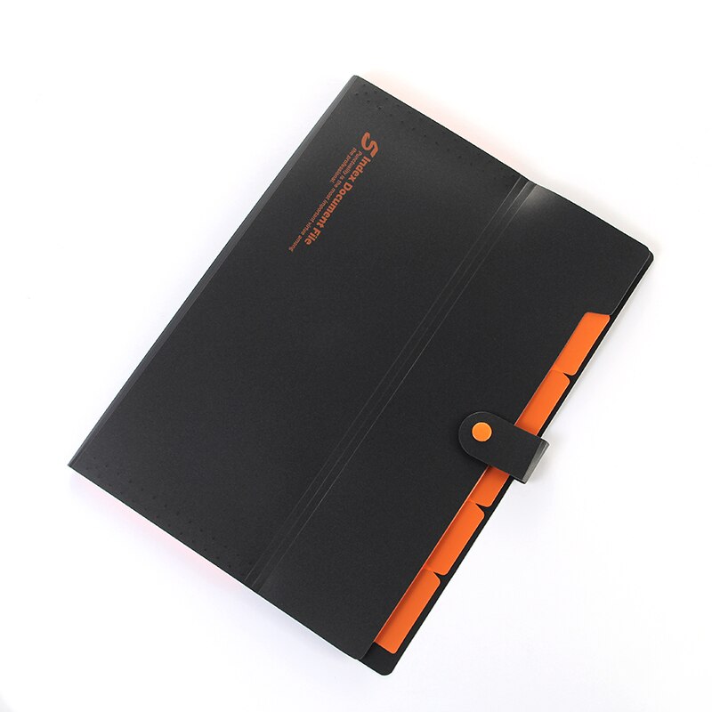 10 colors waterproof PP file folder A4 document bag pouch bill folder holder organizer cilp file document folders: colour 14