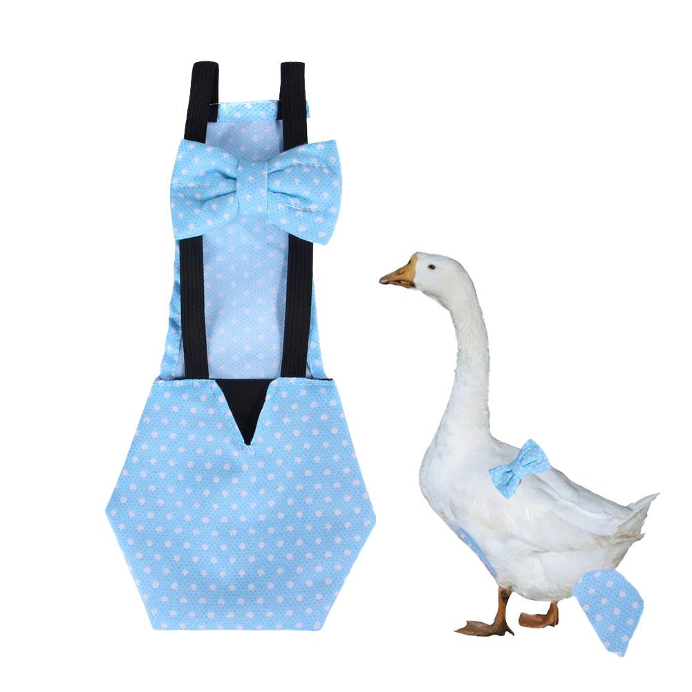 Duck Chicken Diaper Poultry Cotton Waterproof Diaper Adjustable Reusable Nappy Farm Goose Hen Polka Dot Decorate Pant