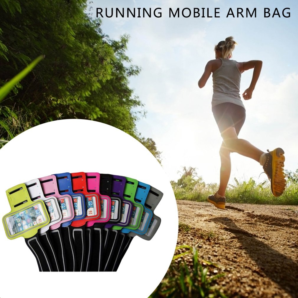Sports Phone Holder Armband Case 4.9inch-6inch Arm Band Universal Outdoor Running for Iphone 11 Pro Max X XR 8 Plus Samsung Note