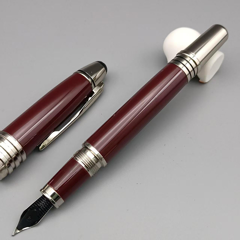 John Kennedy Rollerball Ballpoint pen Dark Blue Fountain Pen Writing Stationery with JFK: Pink / Multi-Colored